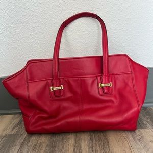 Red Coach Bag